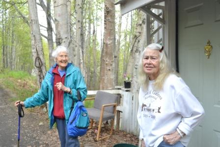 Nancy with Edna