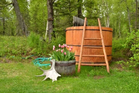 Karen's hot tub