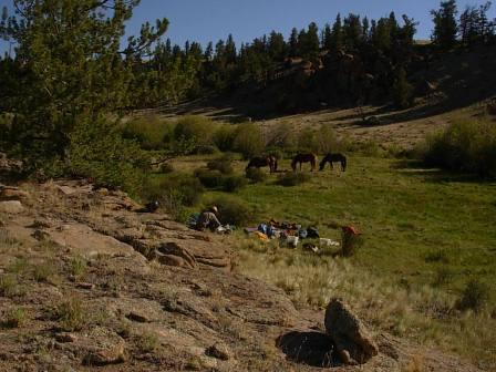 Antelope Creek campsite