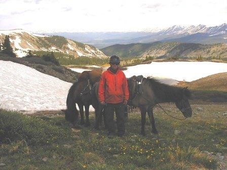 Pete at Cottonwood Pass