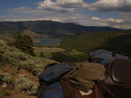 Climb above Clear Creek