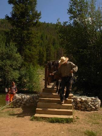 Crossing Clear Creek